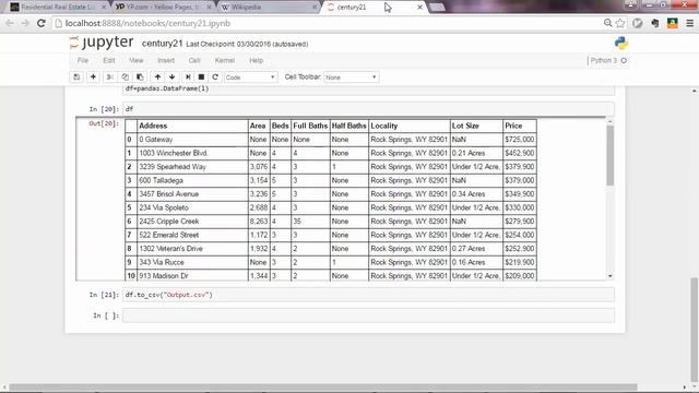 Learning Python | Real World Application| 191 Demonstration of the Webscraping Application смотреть онлайн