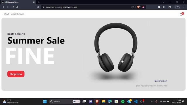 E-commerce using react смотреть онлайн
