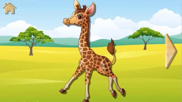 Super Kids Games, Kids Puzzles Game for Toddlers. Animal Jigsaw for Children 2-4 year смотреть онлайн