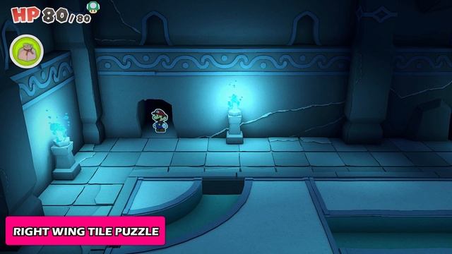All Sliding Tile Puzzles: Water Vellumental Shrine | Paper Mario the Origami King смотреть онлайн