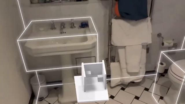 RoomPlan Scanning In RoomScan LiDAR