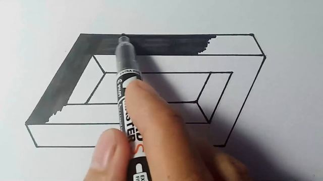 How to draw impossible-shapes-optical-illusion смотреть онлайн
