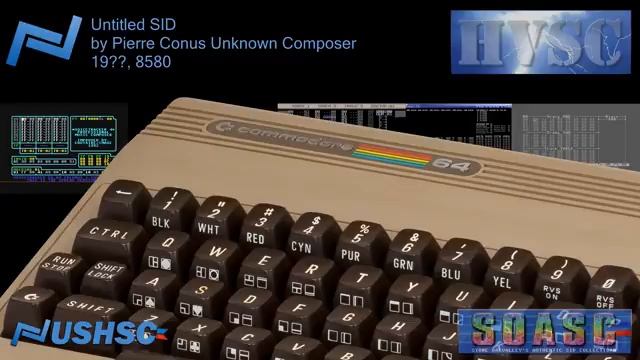 Untitled SID - Pierre Conus Unknown Composer - (19??) - C64 chiptune смотреть онлайн