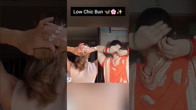 Low chic bun tutorial??? #shorts #viral #tiktok #hair #hacks #hairstyle #hairtutorial #barbie смотреть онлайн