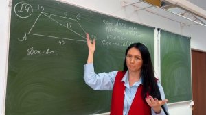 24 задача из ОГЭ по математике. Доказываем подобие треугольников.