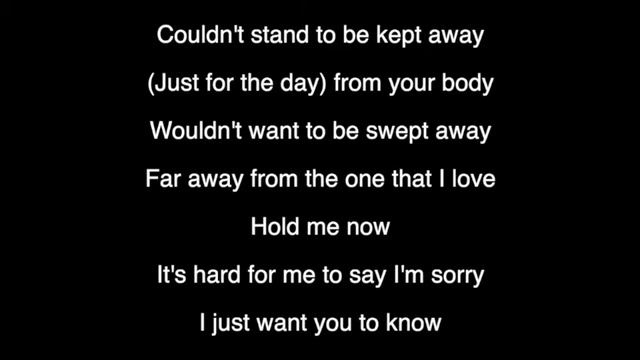 Hard To Say I'm Sorry - Chicago (piano KARAOKE) смотреть онлайн