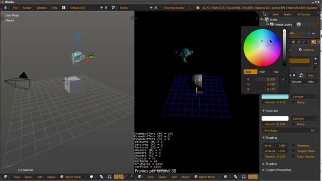 blender external renderer (a game engine) смотреть онлайн
