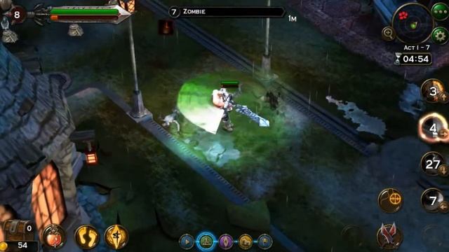 Angel Stone RPG - Berserker Walkthrough CHAPTER - 1 "Ruined Village" | Android Gameplay смотреть онлайн