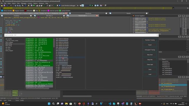 IDA Plugin EasyRe Tracer смотреть онлайн