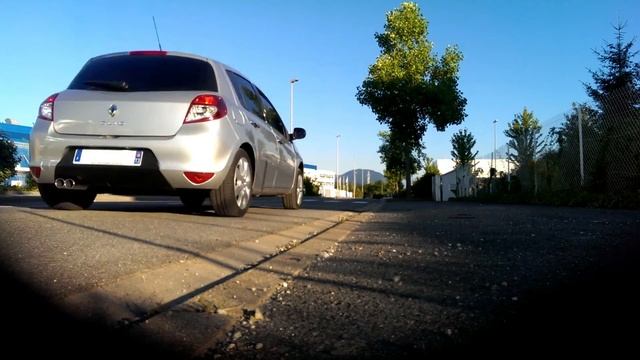 Accélération Renault Clio 3 1.5 dci (75 hp) silencieux sport Sebring смотреть онлайн