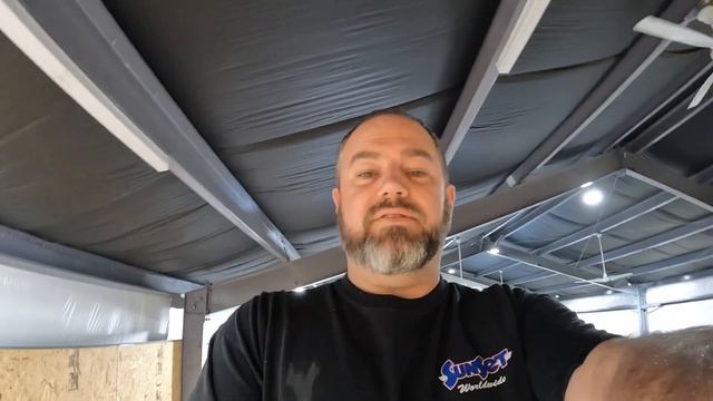 Mezzanine Build part 3 . Building the office and priming the osb and how to make the nail holes an смотреть онлайн