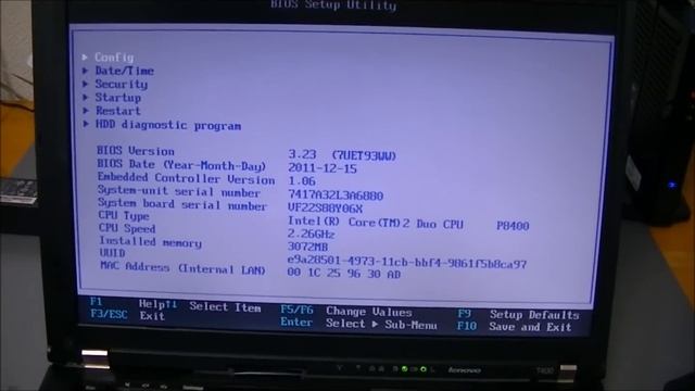 Unlock Power-On password ■ThinkPad T400 смотреть онлайн