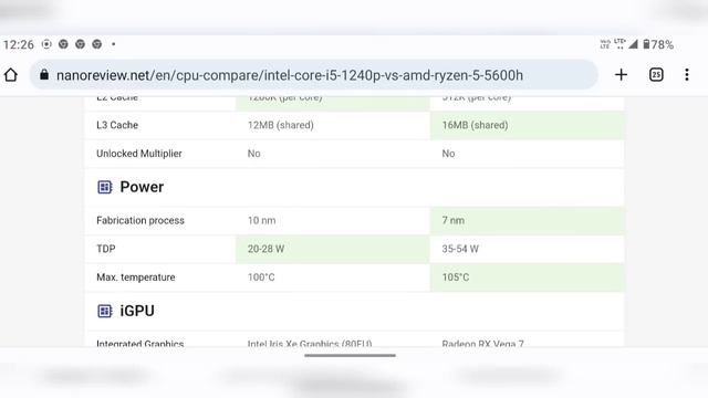 Intel Core i5 1240P vs AMD Ryzen 5 5600H | Which Is Best For Gaming, Performance, Multitasking смотреть онлайн