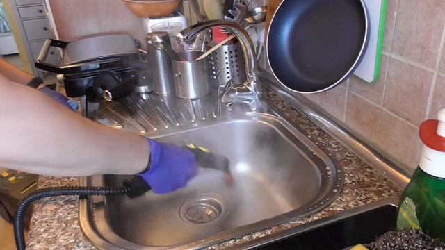 Steam Cleaner Karcher Professional SG 4/4 - Limpieza Fregadero. смотреть онлайн