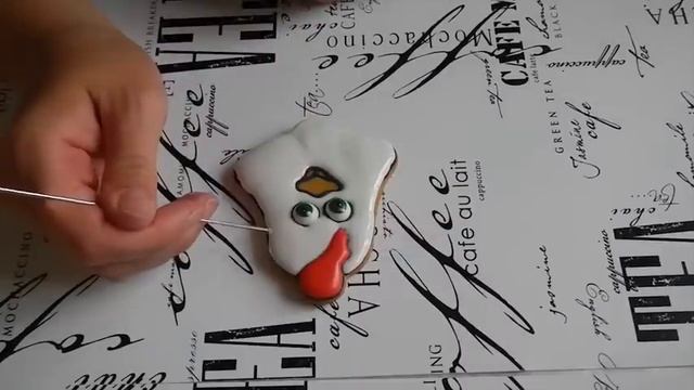 Пряник Петушок / How To Decorate Cockerel Gingerbread