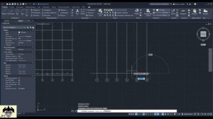 Сетка осей в АВТОКАД