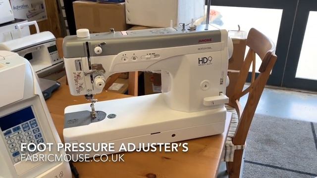 Sewing Machine Foot Pressure Adjuster - Janome 725s DKS30 M200 Atelier 3 1700p смотреть онлайн