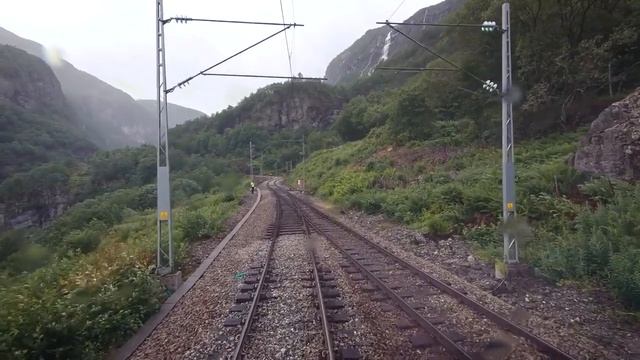 Норвегия Фломская железная дорога из Флома в Мюрдал HD смотреть онлайн