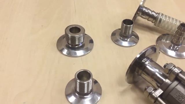 Фитинги фармацевтические AISI 316 и AISI 304 смотреть онлайн