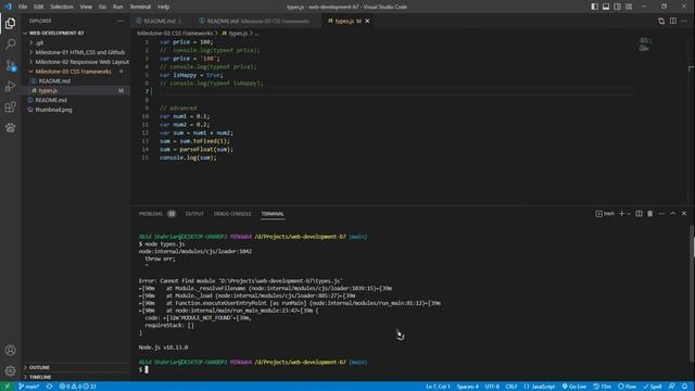 Fix Node Error | node:internal/modules/cjs/loader:1078throw err;^ Error: Cannot find module смотреть онлайн