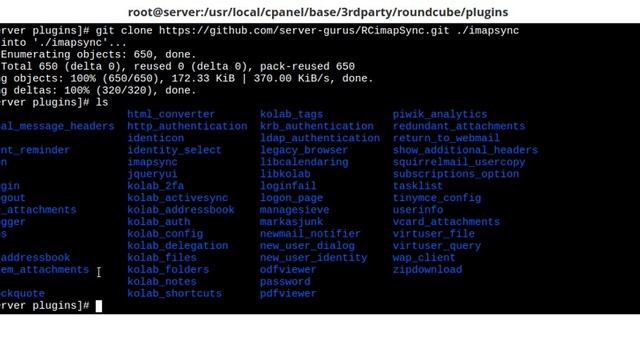How to install Imapsync roundcube plugin in WHM/cPanel server on CentOS 7 смотреть онлайн
