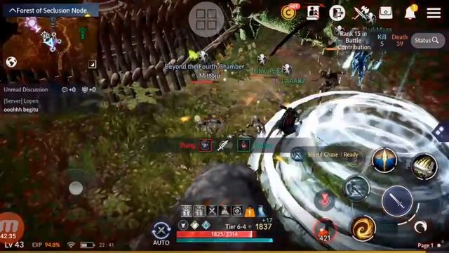 [Black Dessert Mobile] Guild TRIBO's First Node War смотреть онлайн