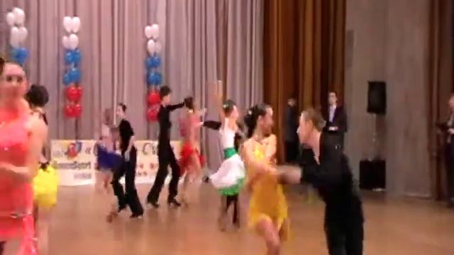 Ю-1+Ю-2 Е класс 1/4 финала Джайв смотреть онлайн