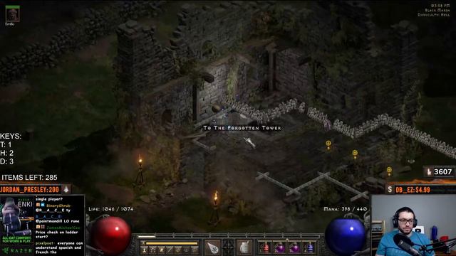 D2R Holy Grail - GETTING MY DREAM TORCH смотреть онлайн