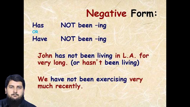 PRESENT PERFECT CONTINUOUS TENSE смотреть онлайн