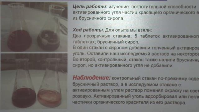 Адсорбция. Сергеев Т., филиал НВМУ (Владивостокское ПКУ) смотреть онлайн