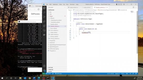 Master/Detail data in an ASP.NET Razor Pages Application