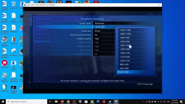 CRISIS CORE FINAL FANTASY VII REUNION: Fix Can't Change Resolutions On PC смотреть онлайн