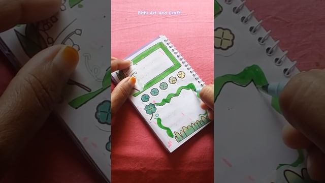 green journal with homemade supplies||mini journal|| смотреть онлайн