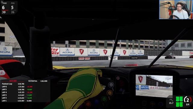 Automobilista 2 | Fun in the Sun (Chevrolet Corvette C8.R @ Long Beach) смотреть онлайн