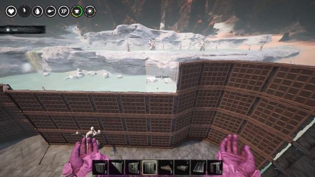 Conan Exiles - Dragon Bridge Castle (Speed Build) смотреть онлайн