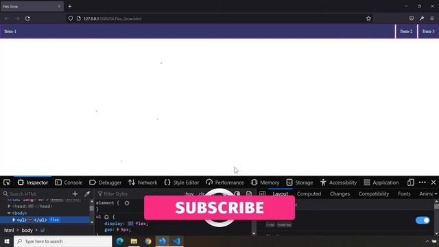 HTML-CSS Tutorial Lesson 56: Flex Grow - Flexbox #10 смотреть онлайн