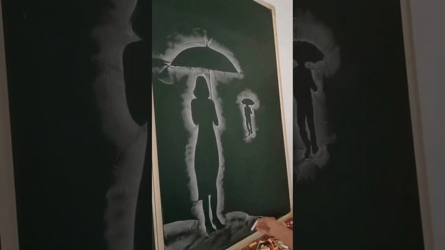 ОЧЕНЬ КРАСИВО РИСУЕТ МЕЛОМ #art #Chalk смотреть онлайн