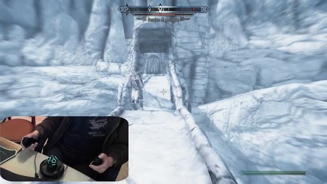 Skyrim Razer Hydra Gameplay смотреть онлайн