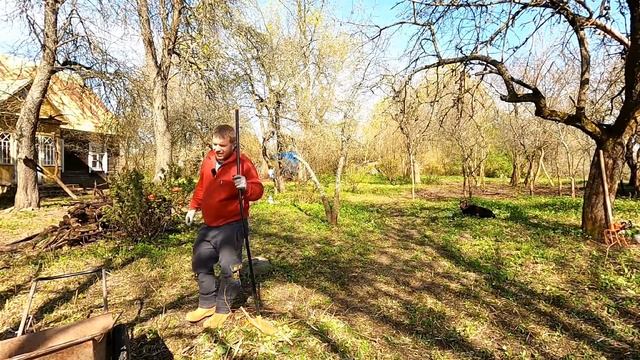 Тружусь на хуторе. Уборка заброшенного участка завершается. Я доволен. #хутор #хочувдеревню смотреть онлайн