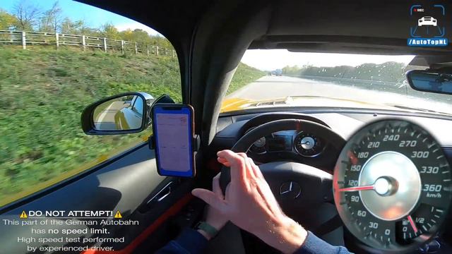 Mercedes SLS AMG BLACK SERIES | REVIEW POV on AUTOBAHN (NO Speed limit!) by AutoTopNL смотреть онлайн