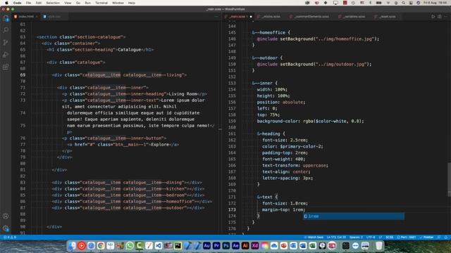 Catalogue Part 2: How to Build a Responsive Website - SASS Project (08/26) смотреть онлайн