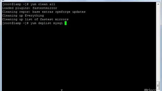 Lession 7: Package Managment - Video 2: Installing Packages Using Yum смотреть онлайн