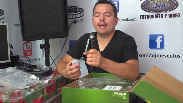 Destapando Micrófono Inalámbrico Shure BLX4R SM58 смотреть онлайн