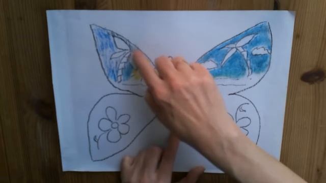 "Играем, рисуя бабочку", от Baltinart смотреть онлайн