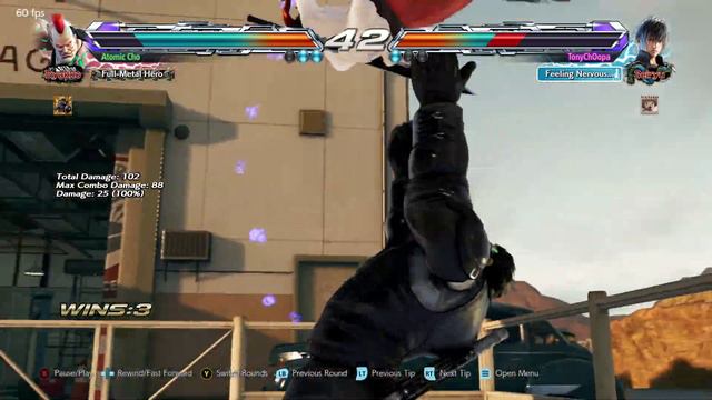 Just-frame throw | Tekken 7 Jack-7 Gameplay смотреть онлайн