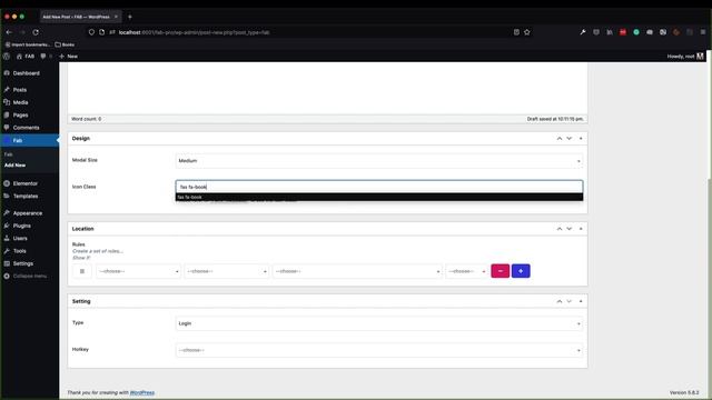 How to Set Modal Location Rule by Post Type in WordPress Floating Awesome Button (FAB-3.6.0) смотреть онлайн