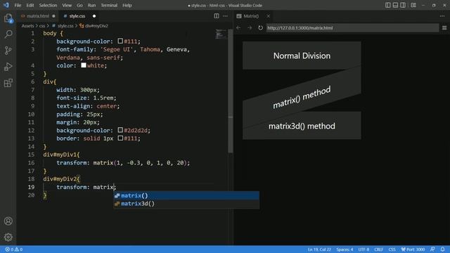 CSS matrix() | matrix3d() | The All-in-one method | Advanced CSS | AnaghTech смотреть онлайн