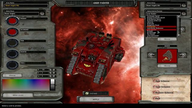 Dawn of War: Soulstorm - Codex mod Blood Angels смотреть онлайн
