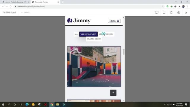 Jimmy: Portfolio Bootstrap HTML Template смотреть онлайн