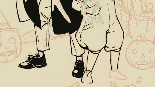 Drawing Over the Garden Wall fanart! // digital art drawing process смотреть онлайн